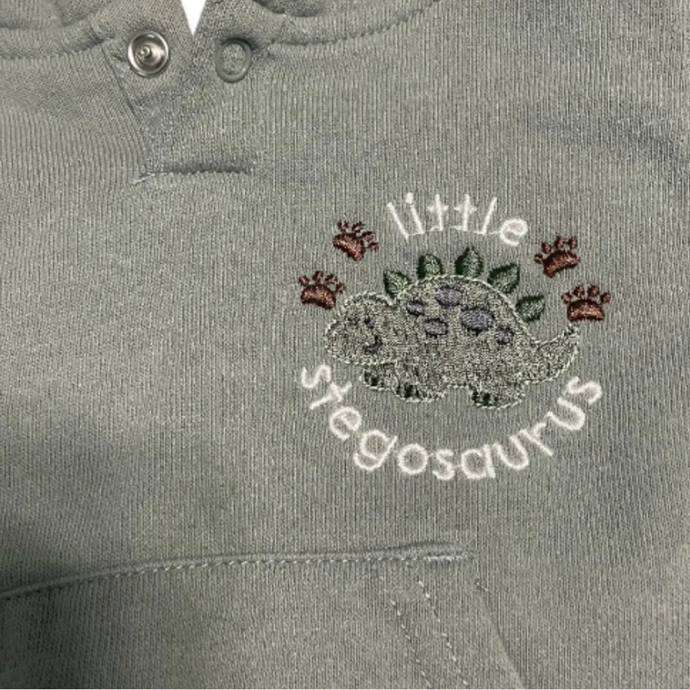 Kids Headquarters Dino Hoodie - Green